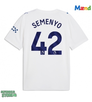 Manchester City Antoine Semenyo #42 Replika Tredjetrøje 2026-27 Kortærmet